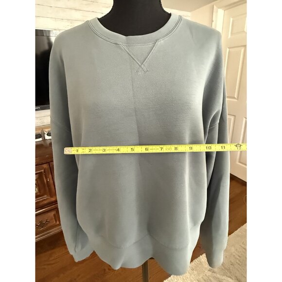 SPANX® AirEssentials Long Sleeves Crewneck Sweatshirt Womens Size Large - Picture 4 of 10